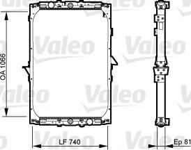 Valeo 733531 - Hladnjak, hladjenje motora www.molydon.hr