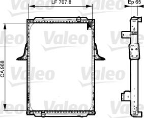 Valeo 733532 - Hladnjak, hladjenje motora www.molydon.hr