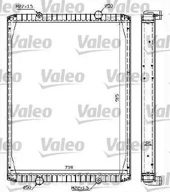 Valeo 732999 - Hladnjak, hladjenje motora www.molydon.hr