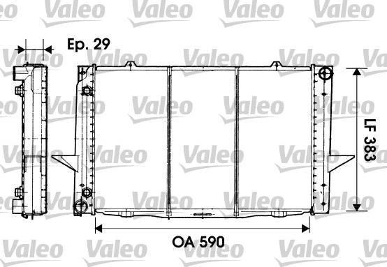 Valeo 732941 - Hladnjak, hladjenje motora www.molydon.hr