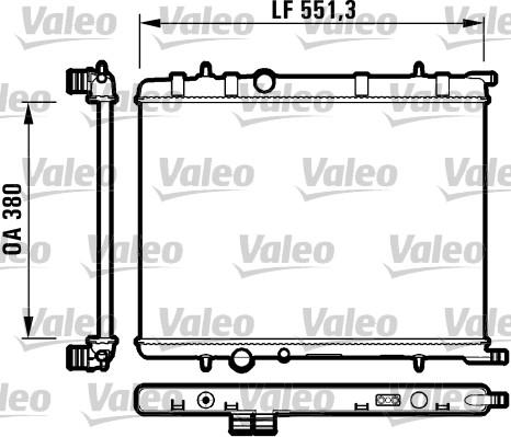 Valeo 732908 - Hladnjak, hladjenje motora www.molydon.hr