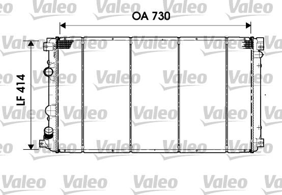 Valeo 732919 - Hladnjak, hladjenje motora www.molydon.hr