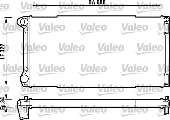 Valeo 732913 - Hladnjak, hladjenje motora www.molydon.hr