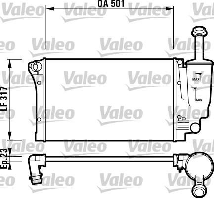 Valeo 732924 - Hladnjak, hladjenje motora www.molydon.hr