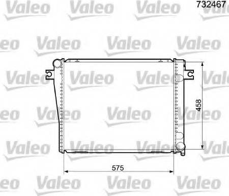 Valeo 732467 - Hladnjak, hladjenje motora www.molydon.hr