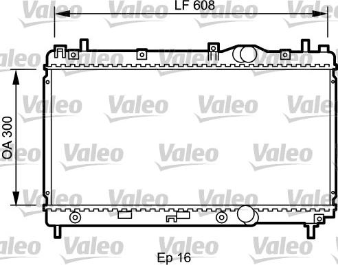 Valeo 732426 - Hladnjak, hladjenje motora www.molydon.hr