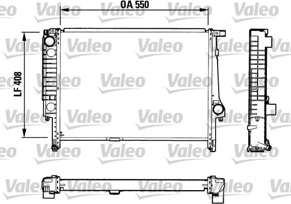 Valeo 732594 - Hladnjak, hladjenje motora www.molydon.hr