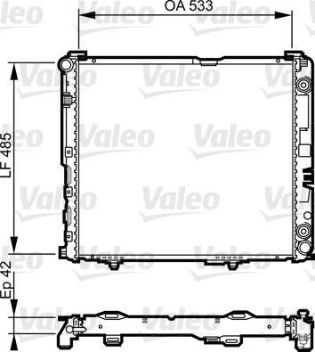 Valeo 732591 - Hladnjak, hladjenje motora www.molydon.hr