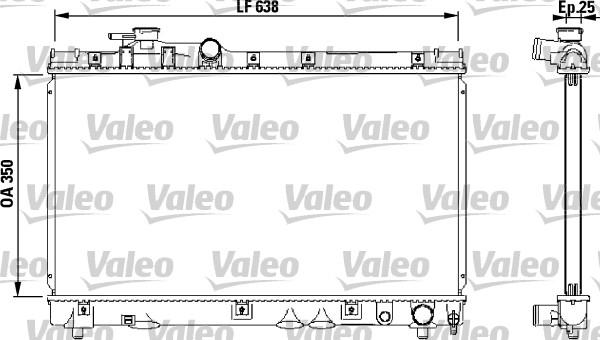 Valeo 732542 - Hladnjak, hladjenje motora www.molydon.hr