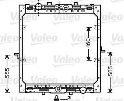 Valeo 732553 - Hladnjak, hladjenje motora www.molydon.hr