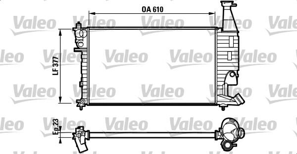 Valeo 732563 - Hladnjak, hladjenje motora www.molydon.hr