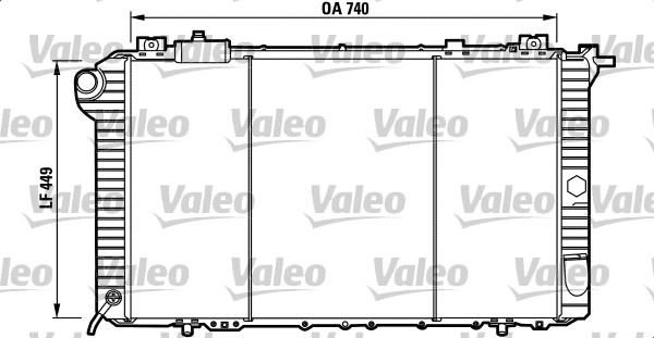 Valeo 732589 - Hladnjak, hladjenje motora www.molydon.hr