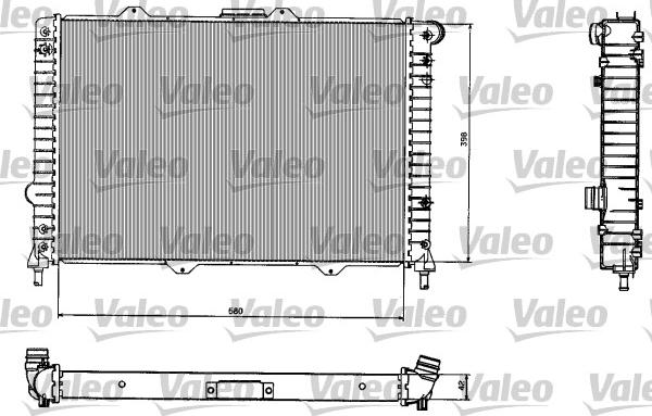 Valeo 732584 - Hladnjak, hladjenje motora www.molydon.hr