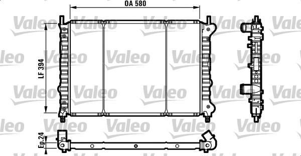 Valeo 732583 - Hladnjak, hladjenje motora www.molydon.hr