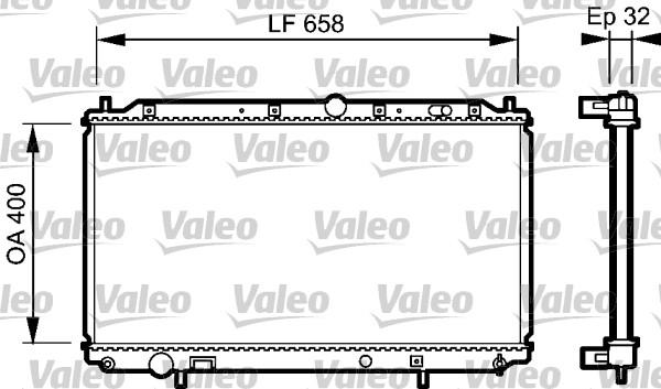 Valeo 732526 - Hladnjak, hladjenje motora www.molydon.hr
