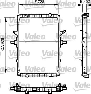 Valeo 732572 - Hladnjak, hladjenje motora www.molydon.hr