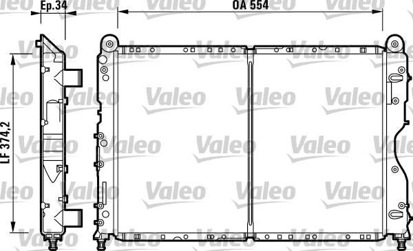 Valeo 732690 - Hladnjak, hladjenje motora www.molydon.hr