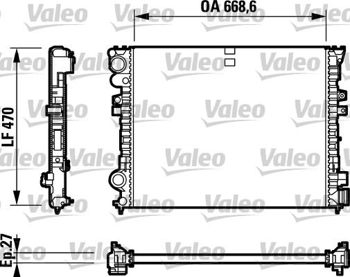 Valeo 732692 - Hladnjak, hladjenje motora www.molydon.hr