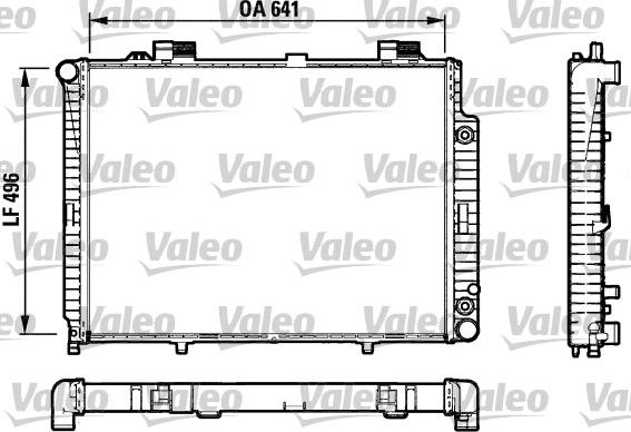 Valeo 732601 - Hladnjak, hladjenje motora www.molydon.hr