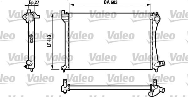 Valeo 732618 - Hladnjak, hladjenje motora www.molydon.hr