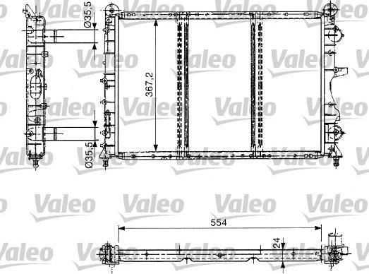 Valeo 732686 - Hladnjak, hladjenje motora www.molydon.hr