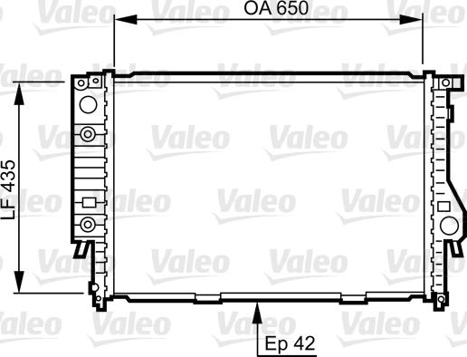 Valeo 732099 - Hladnjak, hladjenje motora www.molydon.hr