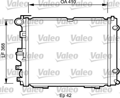 Valeo 732094 - Hladnjak, hladjenje motora www.molydon.hr