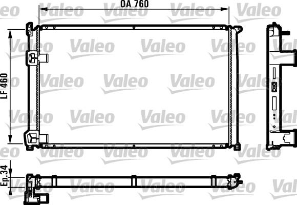 Valeo 732063 - Hladnjak, hladjenje motora www.molydon.hr