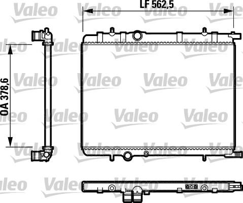 Valeo 732892 - Hladnjak, hladjenje motora www.molydon.hr