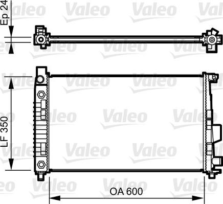 Valeo 732897 - Hladnjak, hladjenje motora www.molydon.hr