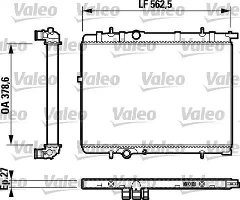 Valeo 732803 - Hladnjak, hladjenje motora www.molydon.hr