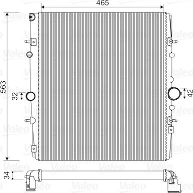 Valeo 732881 - Hladnjak, hladjenje motora www.molydon.hr