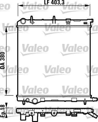 Valeo 732831 - Hladnjak, hladjenje motora www.molydon.hr