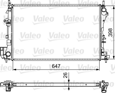 Valeo 732877 - Hladnjak, hladjenje motora www.molydon.hr