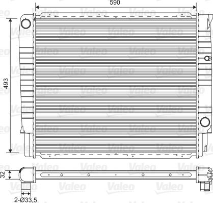 Valeo 732368 - Hladnjak, hladjenje motora www.molydon.hr