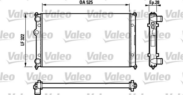 Valeo 732317 - Hladnjak, hladjenje motora www.molydon.hr