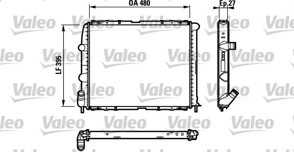 Valeo 732388 - Hladnjak, hladjenje motora www.molydon.hr