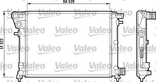 Valeo 732799 - Hladnjak, hladjenje motora www.molydon.hr