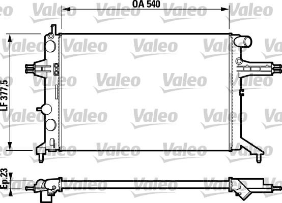 Valeo 732795 - Hladnjak, hladjenje motora www.molydon.hr