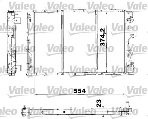 Valeo 732745 - Hladnjak, hladjenje motora www.molydon.hr