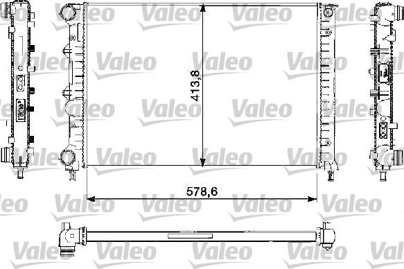 Valeo 732730 - Hladnjak, hladjenje motora www.molydon.hr