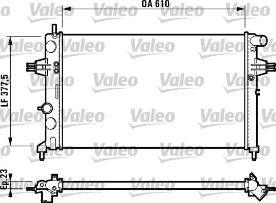 Valeo 732729 - Hladnjak, hladjenje motora www.molydon.hr