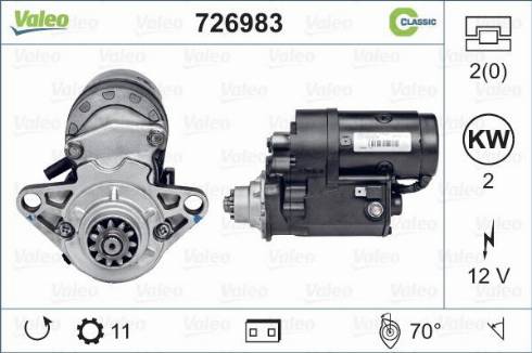 Valeo 726983 - Starter www.molydon.hr