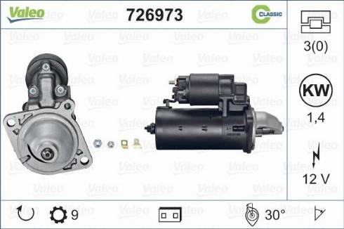 Valeo 726973 - Starter www.molydon.hr