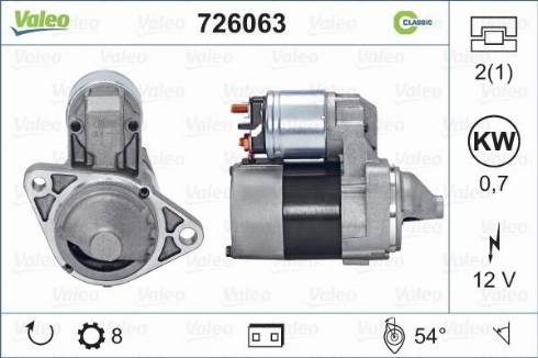 Valeo 726063 - Starter www.molydon.hr