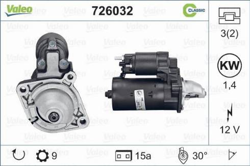 Valeo 726032 - Starter www.molydon.hr