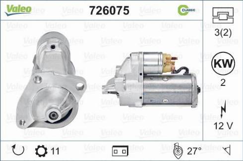 Valeo 726075 - Starter www.molydon.hr