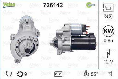 Valeo 726142 - Starter www.molydon.hr