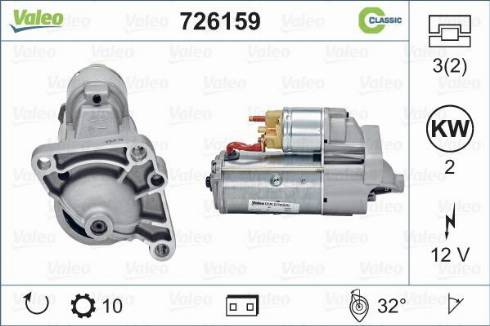 Valeo 726159 - Starter www.molydon.hr