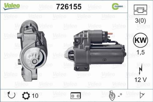 Valeo 726155 - Starter www.molydon.hr